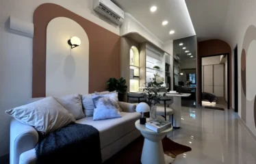 ruang keluarga dan dapur