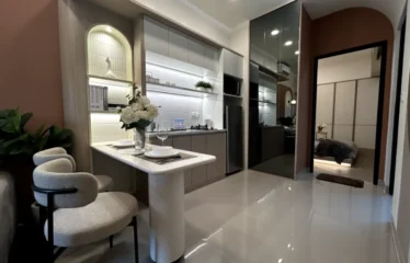 ruang keluarga dan dapur