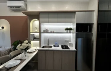 ruang keluarga dan dapur