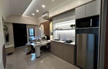 ruang keluarga dan dapur