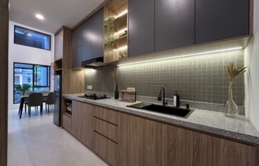 dapur dan tempat cuci tangan